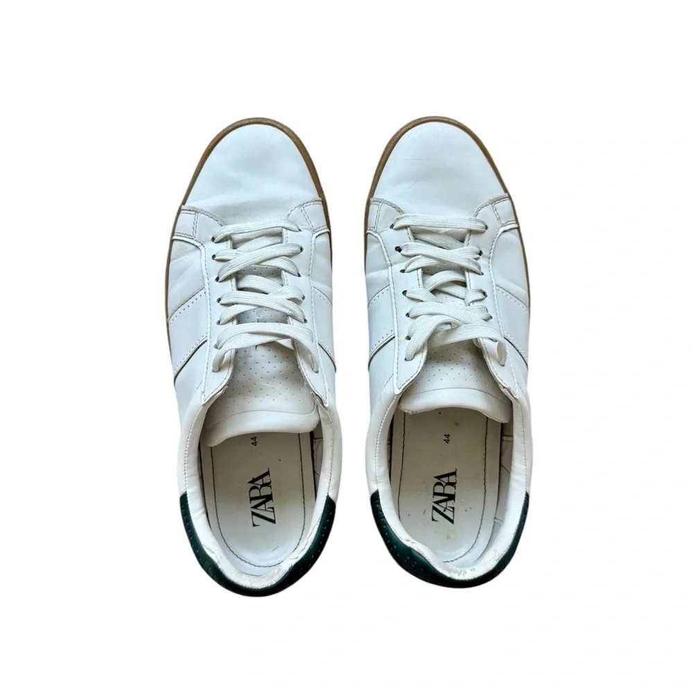 Zara Man Sneakers, White - Size 44 (11) - Picture 2 of 4